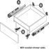 Dynapro 4D Drawer Runner Full 40kg 250mm - view 3