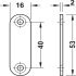 Magnetic Catch 4.0kg SF Zinc Alloy NP - view 3