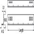 7957/9301/9308 Drawer Runner Bracket UH 305mm - view 2