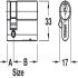 Pro Cyl Sgl One Anti 10x30mm Brs MNP Dif - view 2