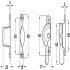 Sash Fastener Fitch Pattern Brass Polished - view 2