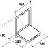 Shower Seat Drop Down Programma Cap Range PBA White finish - view 4