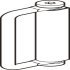 Handle for Folding Patio Doors Slido Fold 100-U Top hung end folding system Satin finish 943.32.205