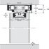 Fitting Set for Folding Interior Doors Hawa-Centerfold 80/H Top hung system Set 1 - Basic set wih pivot bearing without guide - view 3
