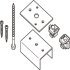Jointing Fitting Set for Sliding Interior Pocket Doors Pocket Hideaway For use with 2 Pocket Hideaway door sets Jointing fitting set 940.58.020