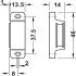 Magnetic Catch 4.0kg SF Zinc Alloy/NP - view 3