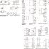 Complete Set with Tracks for 3 Folding Patio Doors Slido Fold 100-U Top hung end folding system Satin finish 943.32.025