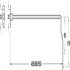 Filing Rails+Stop Rails 450mm Steel Chrome Plt - view 2