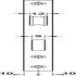 Startec Mort Bath Lock Square 55/84mm SSS - view 4