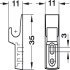 Automatic Spring Catch for Screw Fixing Mini-Latch Nickel plated - view 5
