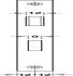 Startec Mort Bath Lock Square 55/84mm SSS 911.02.149