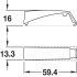 Surface Mount Short Version for K Push Tech Door Catch Grey - view 4