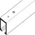 Hawa Junior 80 Top Track 2.5m Silver Anodised 940.80.250