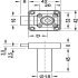 Symo3000 Ddbolt Rim Lock 25/45mm RH NP - view 2