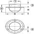 D20mm Ball Castor wo Swivel Steel CP/Galvanised - view 2