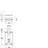 Barrel Bolt Cranked 38x80mm SSS - view 2