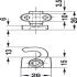 Top and Bottom Catch Hook for Screw Fixing Espagnolette For rod Ø 6 mm - view 2
