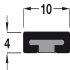 Intumes Strip FD30 2100x10x4mm Brw - view 2