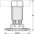 AXILO 78 Plinth Foot/Shaft Plug 80mm - view 2