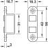 Magnetic Catch 4.0kg SF Zinc Alloy NP - view 2