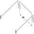 Filing Rails+Stop Rails 450mm Steel Chrome Plt - view 3