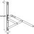 Friction Hinge Standard for Top Hung Windows Ferritic Stainless Steel Unhanded Length 305 mm (12") opening angle 60° - view 2