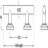 Nyma Style D32x900mm Grb Rail Str PSS - view 2