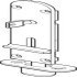 Flush Drop Bolt with Lock for Folding Patio Doors Slido Fold 100-U Top hung end folding system Length 190 mm gold finish 943.32.088