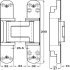 Tectus TE540 3D A8 180D Hinge PN - view 5