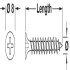 Dry Wall Screw, Bugle Head, 3.5 x 45 mm, PH2 - view 2