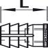 Glue-In Sleeve M4 - M8 Internal Thread Plastic with Grooves for Glue M6 internal thread for Ø 8 mm hole length 11 mm outer Ø 8.5 mm - view 3