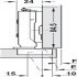 Tiomos Tipmatic+ 110D Hinge Clk FO NP - view 3
