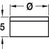 Cover Cap Plastic for Screws Hinged White Ø 12.6 mm - view 3