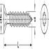 Hospa Screw Jet, Countersunk Head, T-Star, Fully Threaded, 3.5 x 25 mm, Head Ø 7 mm, TS20 - view 2