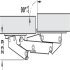 Swing Up 90D Hinge SF w SC Overlay Mnt - view 3