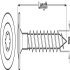 Spax Screw Ful Washer TS30 D6x60mm Wrx - view 2