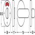 Disabled WC Release Set D53mm 304 SSS - view 2