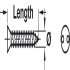 Security Screw, Countersunk, 2 Holes, 4.2 x 32 mm, TH5 - view 2