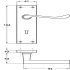 Victorian Lvr Hdls/Plt Scroll WC SN - view 2
