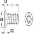 Varianta Screw Ful Cyl PZ2 D5.0x16.0mm Glv - view 2