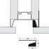 Gola System E Profile Vrt Ovn 580mm Aluminium Silver - view 4