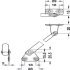 Lid Stay Firmatop 250mm Sprung Brass CP - view 3