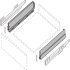 NPS Drawer Sides 90/270mm Stn 1pr - view 4