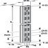 Supp Chnl Dbl Slot 995mm PC Steel White - view 2