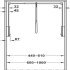 Dresscode WithRobe Lift 440-610mm Wht - view 5