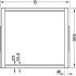 Pull Out Frame Häfele Dresscode For side panel thickness of 16 mm Width B 726 mm for cabinet width 800 mm umber grey RAL 7022 - view 5
