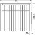 Dresscode Trouser Rack 16/600mm Wht - view 5