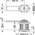 Cam Lock Econo Standard Profile with Straight Cam Keyed to differ - view 2