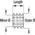 Screw-in Sleeve with Screwdriver Slot External thread Ø: 8 mm internal thread: M4 length: 10 mm - view 4