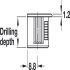 Rafix 20 Housing wo Ridge 19mm Zinc Alloy NP - view 5